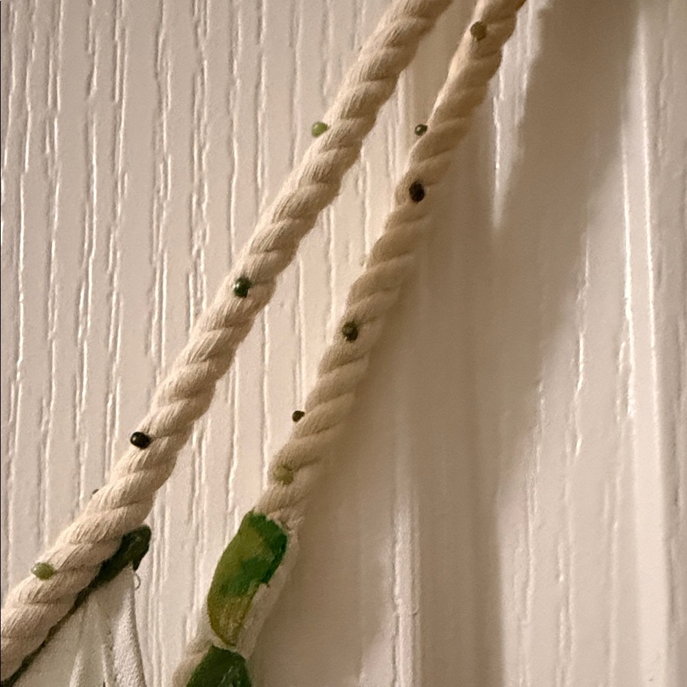 Green and White Maxi Dress Farm Rio - Picture 8 of 8